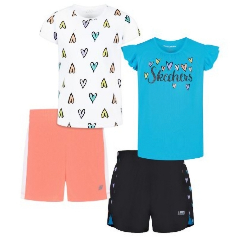***NWT SKETCHERS GIRLS 4PC SET***